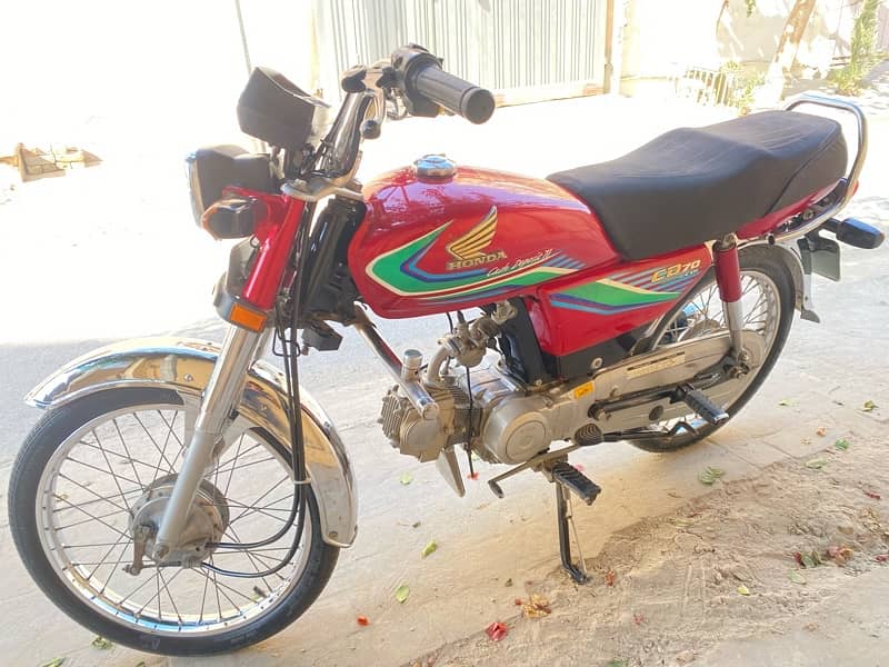 Honda CD 70-2017 Model For Sale 0