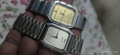 Seiko + citizen and many more watches