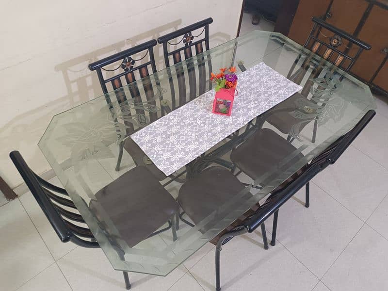 Iron Dinning Table 4