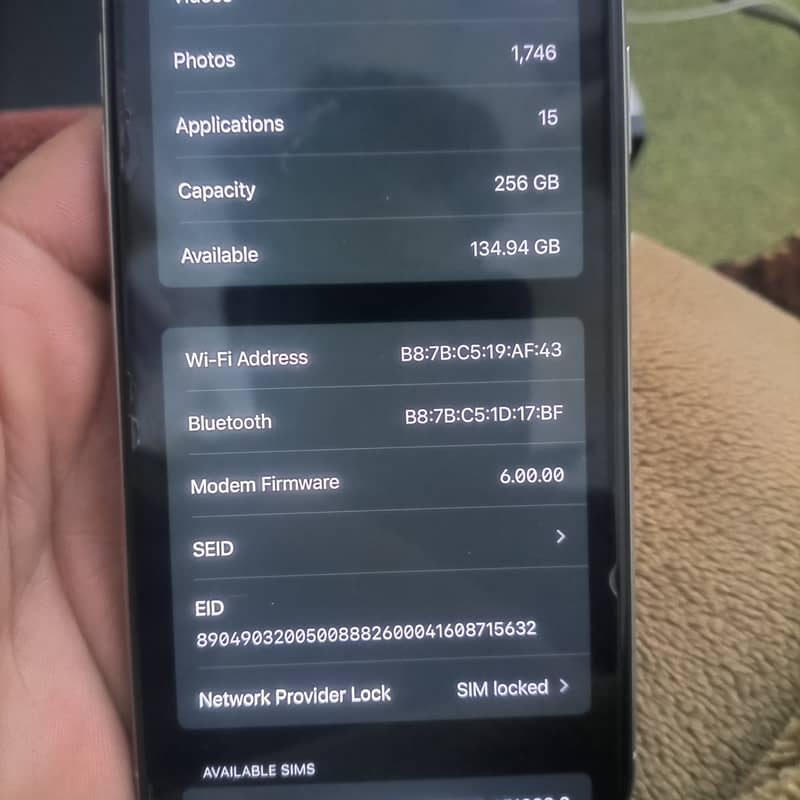 Iphone 11 pro max jv 256gb, 10/10 condition 5