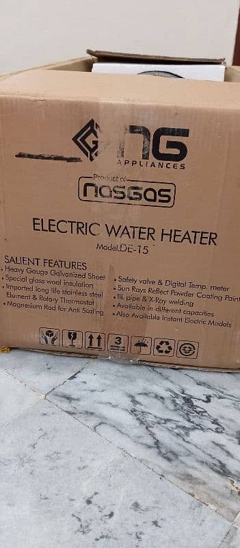 NASGAS  Electric Geyser for sale 0