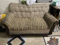 used 2 seater condition not good 1 and 3 seater in good condition