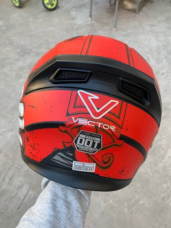 helmet Jiekai / Vector JK-316 FullFace Dual Visor DOT Certified 3