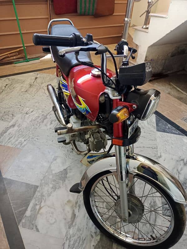 Honda CD 70 20/21 model new condition 10/10 0