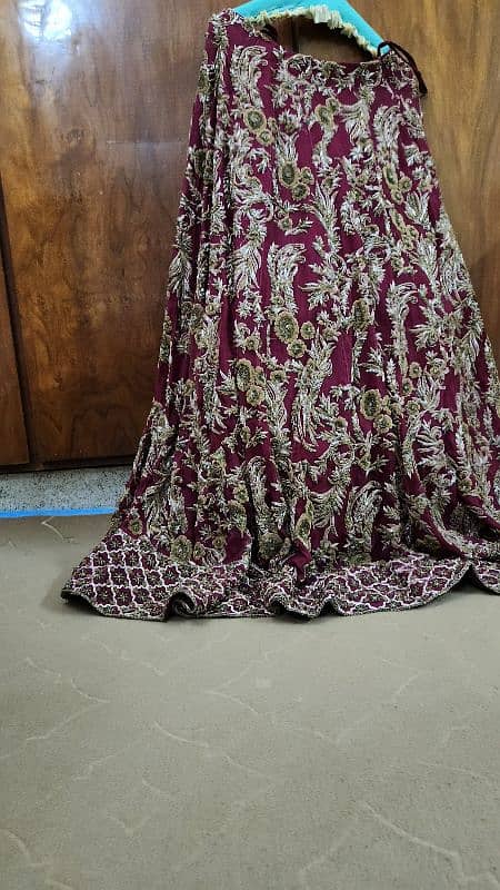 Bridal Lehenga | Barat Dress | Wedding Lehenga | Bridal Wear Dress HSY 8