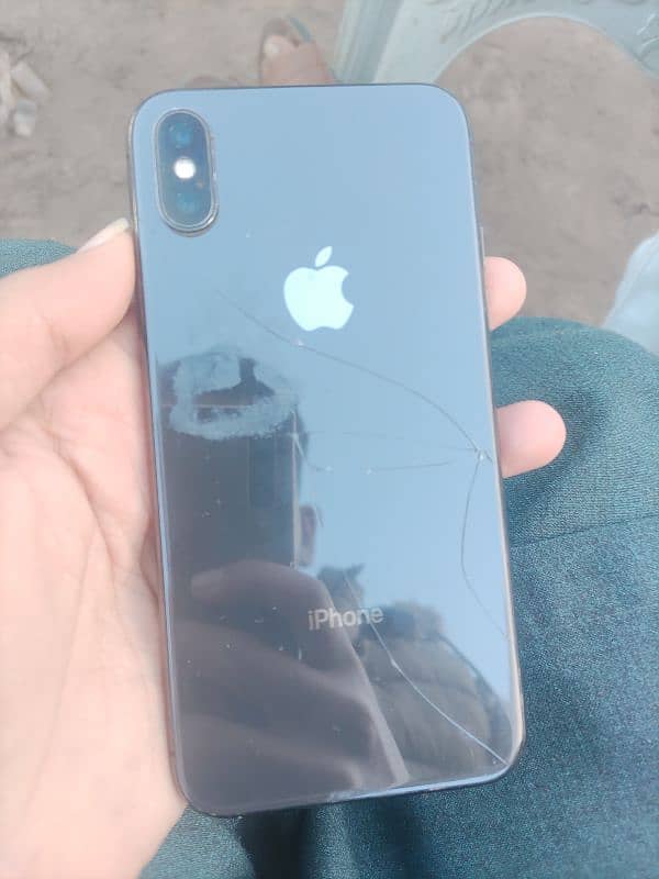 iphone X 256 GB non pta but sim working btry hlt 100 penal chng 2