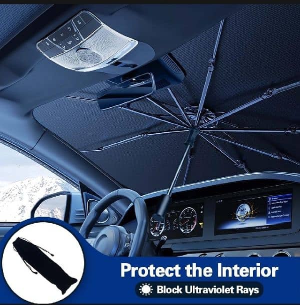 Car windshield sunshades umbrella Uv reflection 1