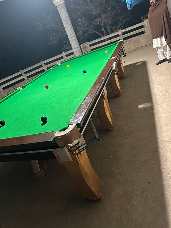 snooker table 6*12 2