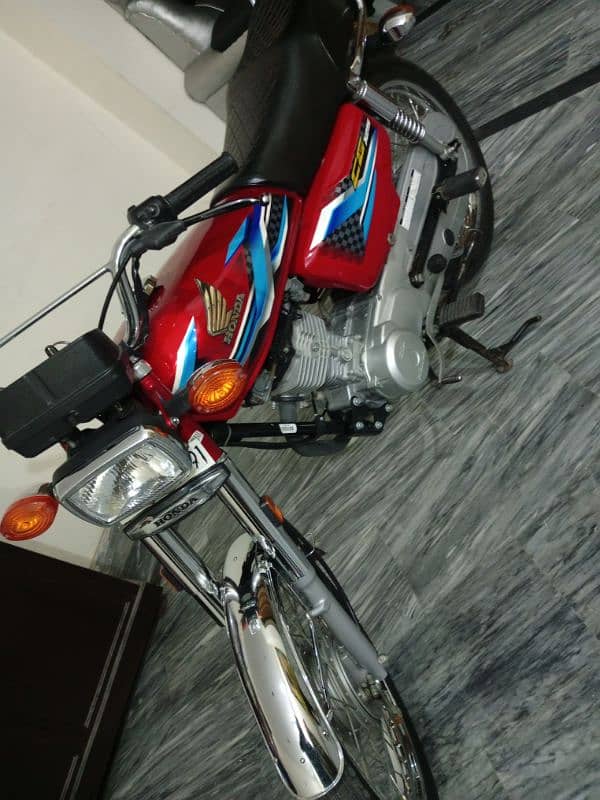 Honda 125 2024 brand new condition 4