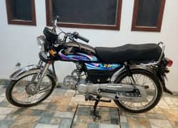 Honda CD 70 Black 2024 Sticker 1st owner