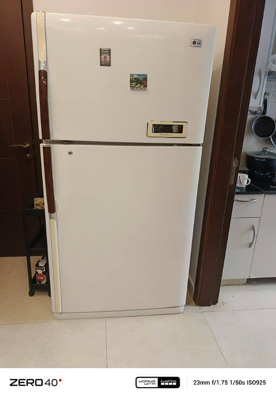 Big LG Refrigerator-Freezer 0