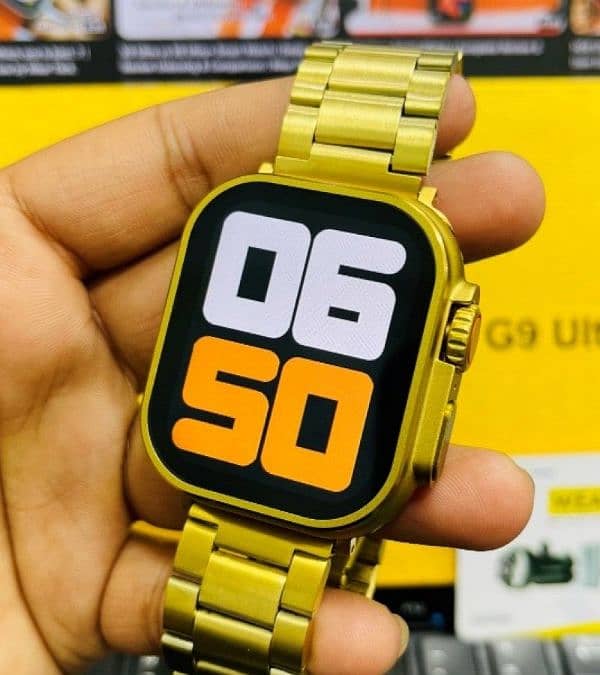 Most Demanding Golden Smart Watch 5