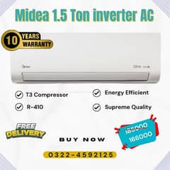 1.5 Ton DC inverter AC, Midea 1.5 Ton Xtreme T3 Air Conditioner