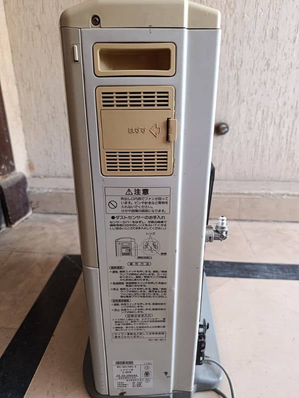 RINNAI AIR CLEANER & GAS BLOWER HEATER JAPANESE 3.49kW 2