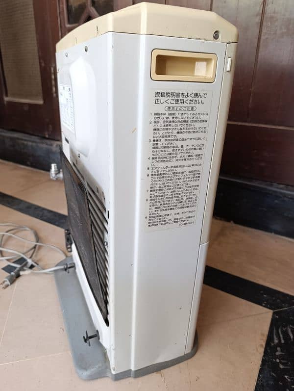 RINNAI AIR CLEANER & GAS BLOWER HEATER JAPANESE 3.49kW 4