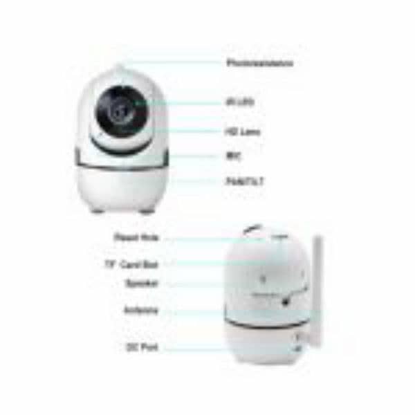 2MP 1080P AI Wi-Fi Security Cloud CCTV Camera 1