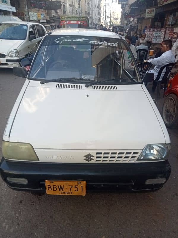 Suzuki Mehran VX 2014 Mint condition 2