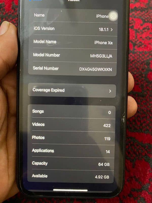 iphone xr genuine condition 3