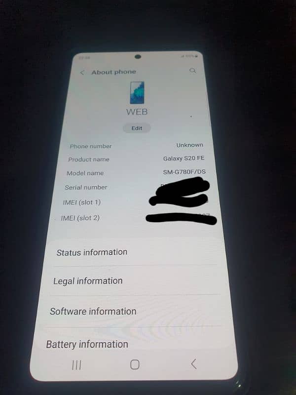 SAMSUNG S20 FE 0