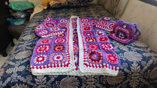 home made crochet items