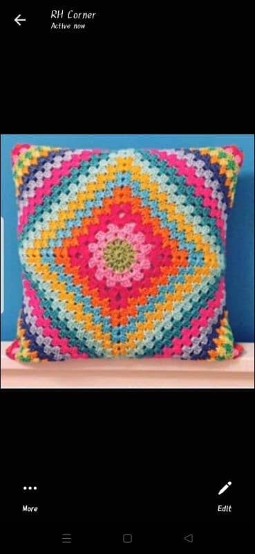 home made crochet items 9