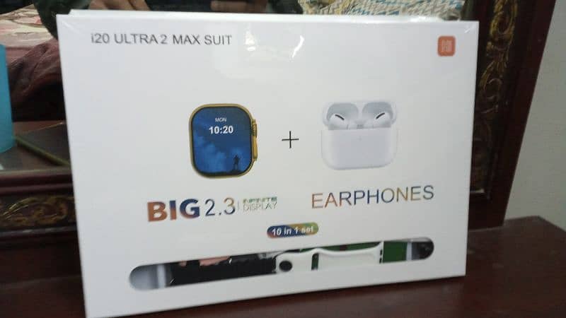 i20 Ultra 2 Max Suit Smart Watch 0