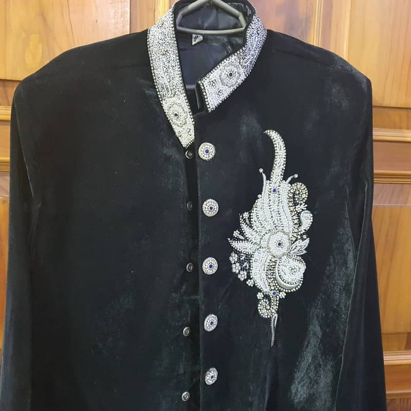 Sherwani + Velvet Coat 4