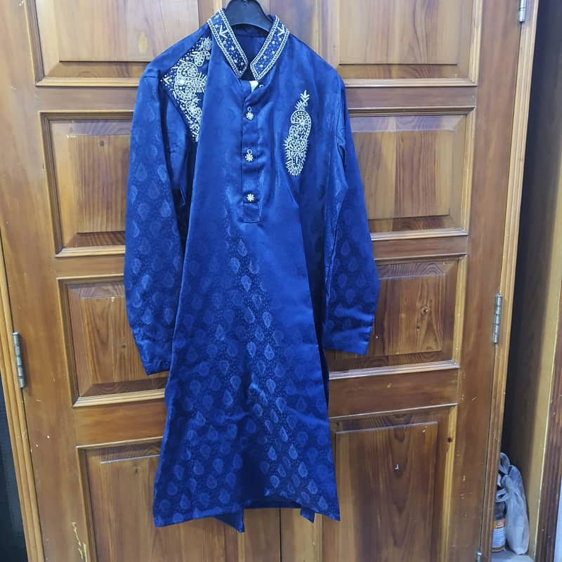 Sherwani + Velvet Coat 5