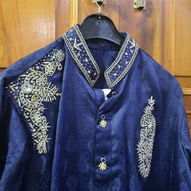 Sherwani + Velvet Coat 6