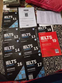 Cambridge IELTS  and speaking book.