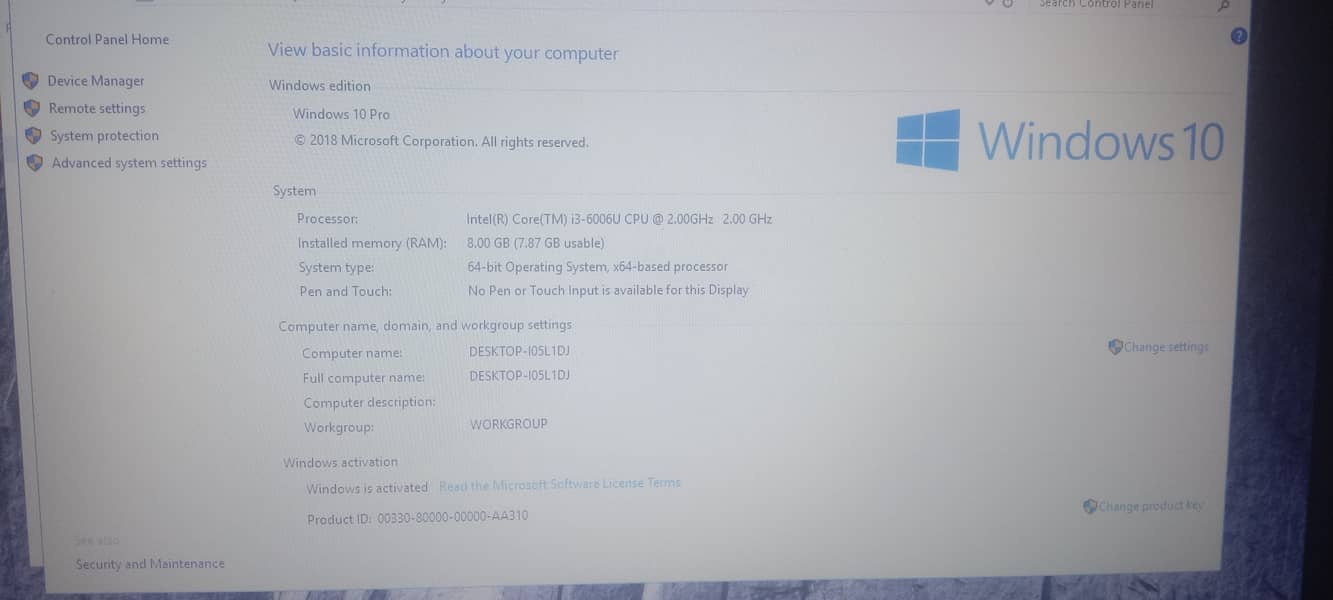 Dell i5 6th Gen for sale 2