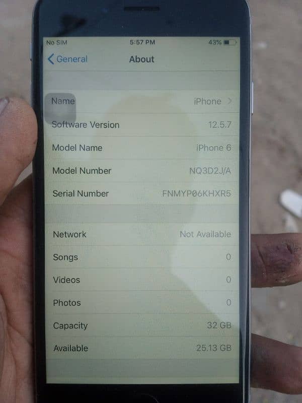 iphone 6 for sale 10/10 hai original hai 100health exchange possible 3