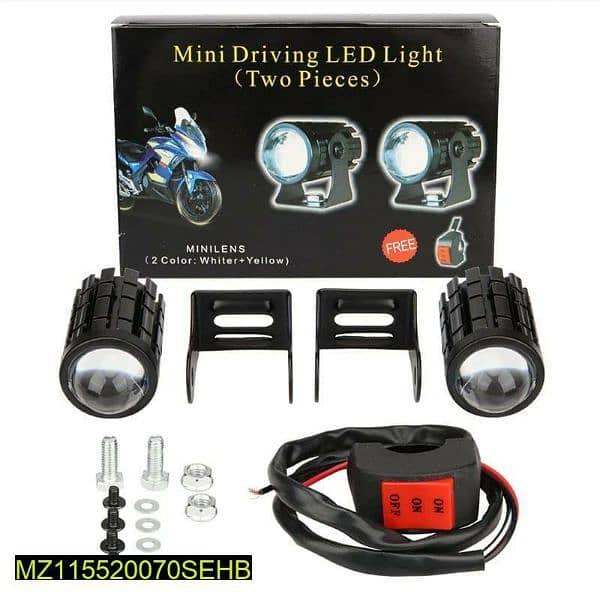 Bike safety fog lights 0