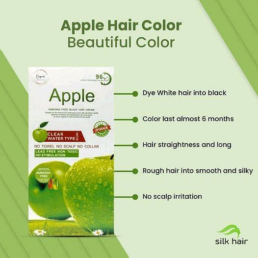 Apple Hair Color 96 Natural Black Price in Pakistan 11