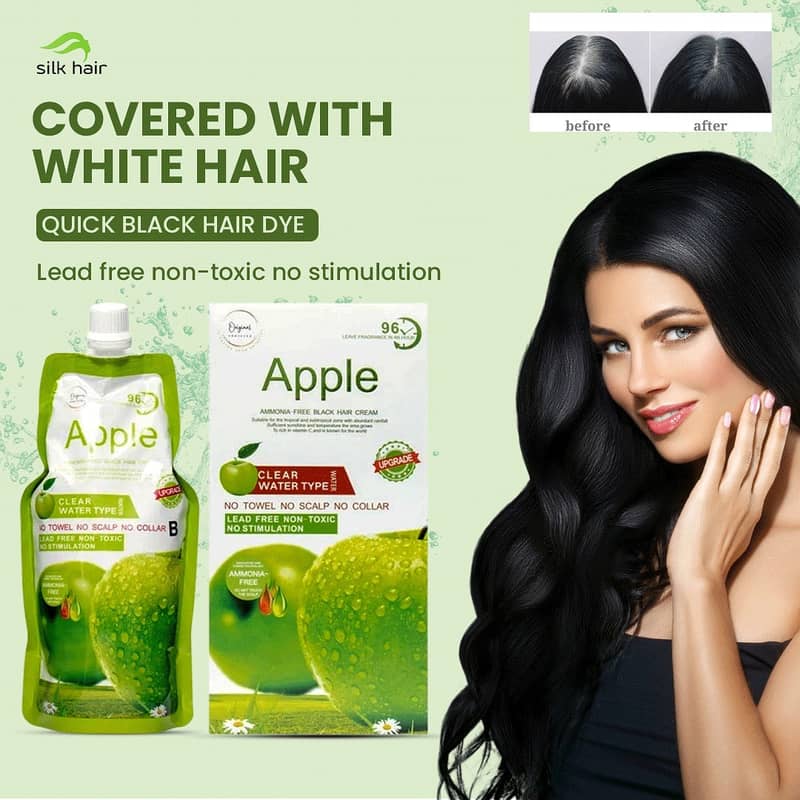 Apple Hair Color 96 Natural Black Price in Pakistan 19