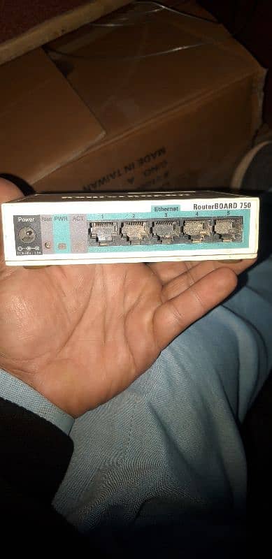 Mikrotik Router Board 750 1