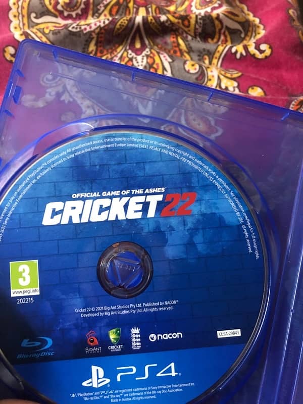 cricket 22 ps4 0