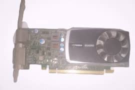 Graphic card: Nvidia Quadro 600