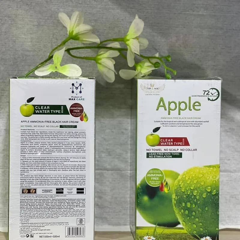 Natural Apple Black Hair Color 96 in Pakistan 2