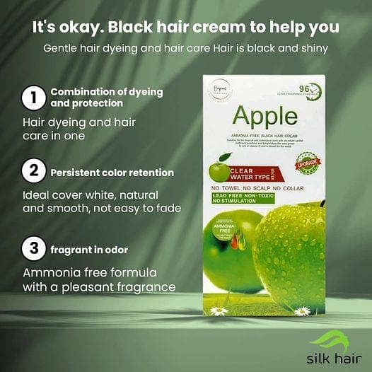 Natural Apple Black Hair Color 96 in Pakistan 13