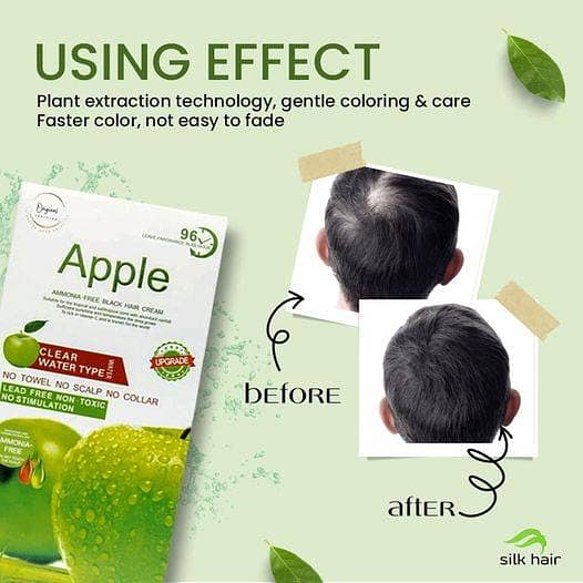 Natural Apple Black Hair Color 96 in Pakistan 19