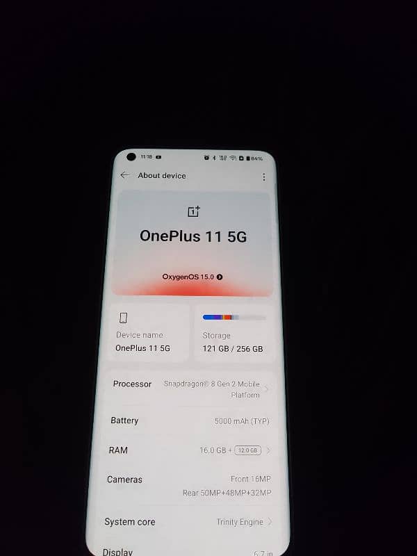 OnePlus 11 5g non pta 6