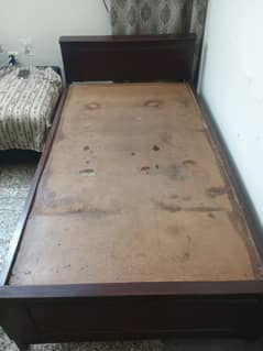 pair of single bed