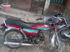 Automatic 100cc engine Bike Modification 70cc Engine replace