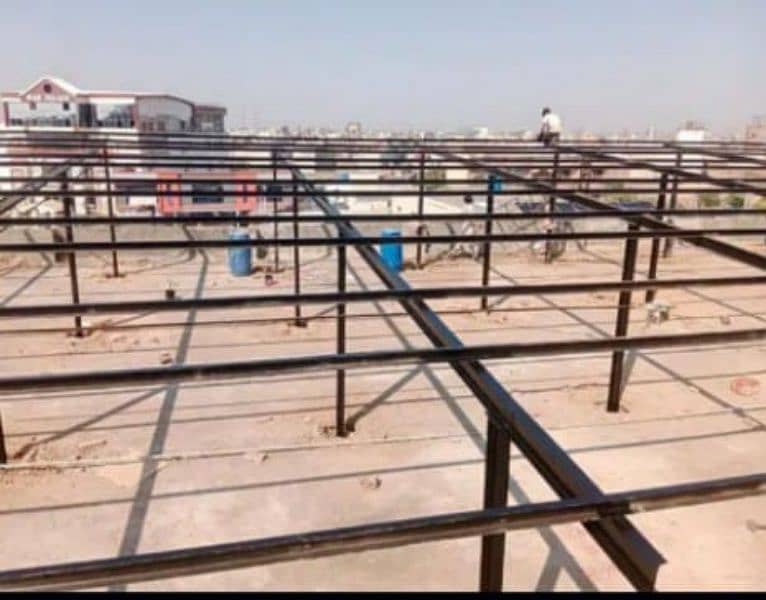 Elevated Solar Structure customized Guarder Work 14 rup watt 8