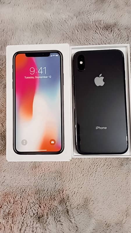 iPhone X PTA Approved  64gb 1