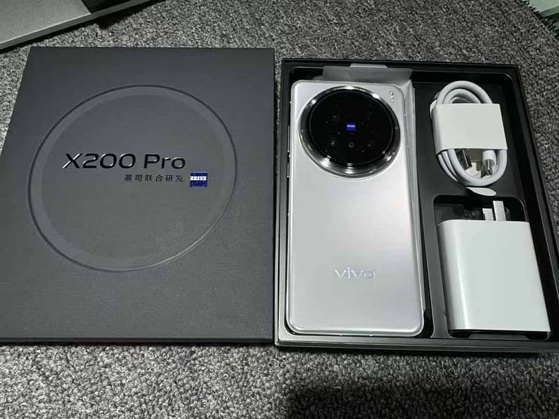 Vivo x 200 pro just box open natrul 16 512 0