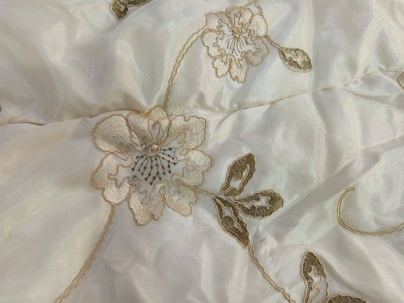 Fancy Bridal Bed Sheet 1