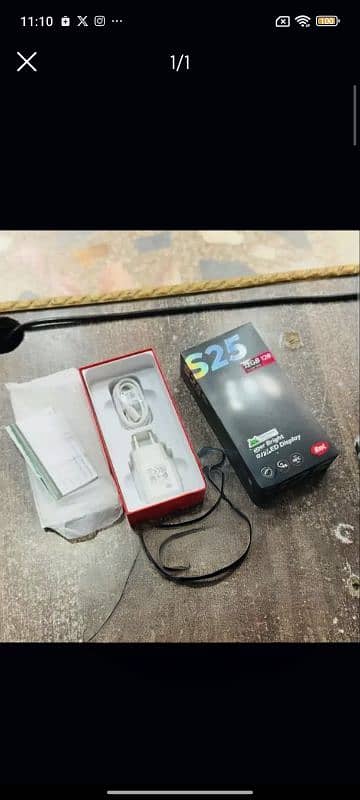 itel s25 only box open 12 month complete warranty 0