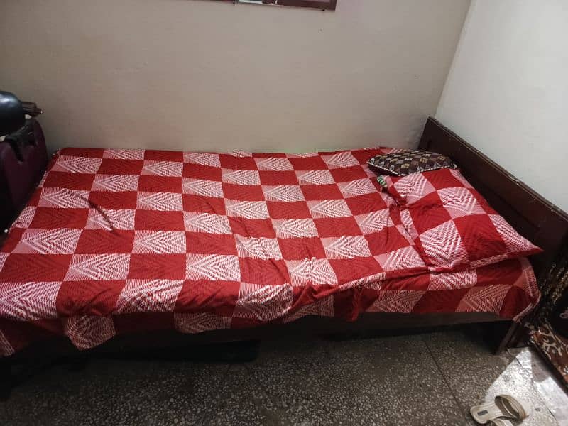 For Sale: Single Bed with Mattress 1